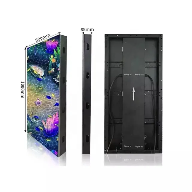 High Quality Ground Screen Human Interactive LED Screen P3.91 P3.91 500*1000mm Indoor Floor Tile Display Led Display
