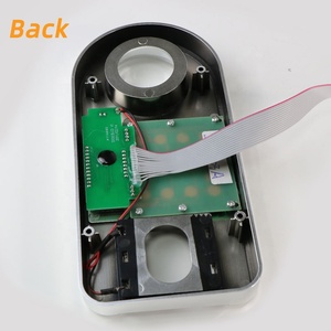 Nbrato nhà máy an toàn tiền gửi hộp điện tử bạc Bàn phím kỹ thuật số an toàn khóa cho an toàn - Product Image 2