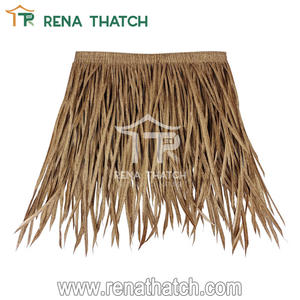 Matériau de toiture en roseau en fibre de <span class=keywords><strong>gazon</strong></span> en plastique roseau synthétique ignifuge roseau artificiel tuiles de toit en chaume artificiel - Product Image 6