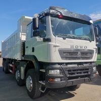 Tout nouveau camion à benne basculante diesel Sinotruk Howo Tx 6x4 10 roues 20cbm 25ton en forme de U 400HP pour la livraison de roche de sable