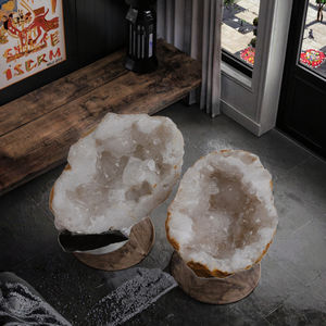 Authentique géode d'agate naturelle Unique spécimen de roche <span class=keywords><strong>marocaine</strong></span> pierre brute pour <span class=keywords><strong>la</strong></span> décoration intérieure cadeaux de vacances affichage de cristaux authentiques - Product Image 5