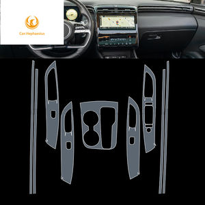 Panel de salpicadero para <span class=keywords><strong>Hyundai</strong></span> <span class=keywords><strong>Tucson</strong></span> NX4 2021 2022, película protectora de TPU antiarañazos para detalles interiores de coche - Product Image 5