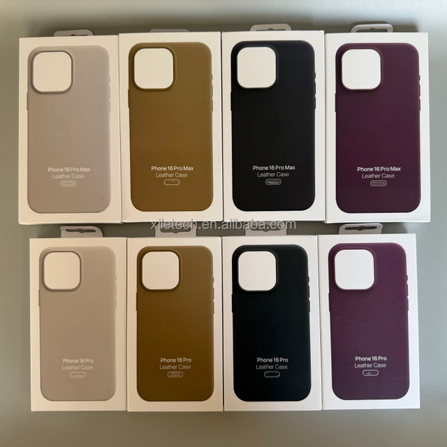 17 Pro Leather Case Protective Magnet Hard Back Cover Luxury Shockproof Magnetic Phone Case for iPhone 17 Pro Max 16 Pro 16