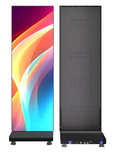 Foldable Moveable 4K Full HD LED Poster Display P1.86 Indoor Floor Standing Advertising <b>Screen</b> with 1200nits Brightness - Product Image 3