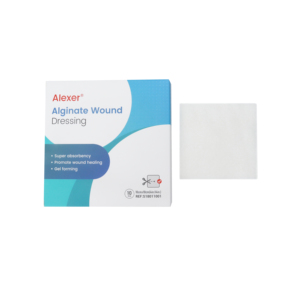 Pansement in Alginato di Calcio OEM ad Alta Assorbenza, Biodegradabile, per Cura delle Ferite, per Ulcere <span class=keywords><strong>da</strong></span> Pressione, Misura Personalizzabile - Product Image 1