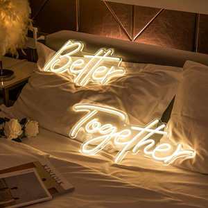 Luces de Neón Flexibles LED Personalizables de Venta Directa de Fábrica Better <span class=keywords><strong>Together</strong></span> en Varios Estilos y Especificaciones, Letrero Luminoso - Product Image 3