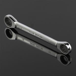 Clé à douille à double usage à dégagement rapide Outil de réparation automobile avec cliquet à double extrémité - Product Image 4