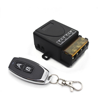 Contrôleur RF 433 MHz pour automatisation de portail et garage, récepteur à double canal amélioré, code d'apprentissage, AC85-240V, fonction automatique