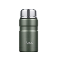 Thermos alimentaire en acier inoxydable à double paroi, boîte à lunch isolée, thermos alimentaire sous vide, cadeaux pour la fête des mères