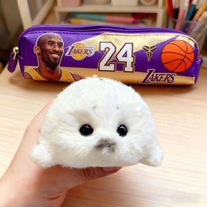 Lindo Llavero de Peluche de Foca Bebé - Juguete de Animal Marino Realista con Relleno de Algodón PP para Alivio del Estrés, Suministro al por Mayor para Máquinas de Garra - Product Image 5