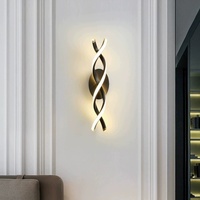 Applique murale LED nordique, style moderne et épuré, éclairage intérieur pour escaliers, couloirs, salon, chambre, décoration de la maison