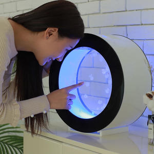 Top Table Viewing Aquarium Méduse Réservoir écologique Réservoir de méduses Réservoir acrylique polyvalent - Product Image 3