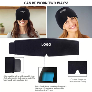 Nuevos Productos 2026 Gorra Refrigerante de Gel Sólido Reutilizable Ice Silk 360 °   Alivio del Dolor y <span class=keywords><strong>la</strong></span> <span class=keywords><strong>Migraña</strong></span>, Compresa Fría Lavable <span class=keywords><strong>para</strong></span> <span class=keywords><strong>la</strong></span> Fatiga - Product Image 2