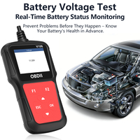 Nueva Herramienta de Diagnóstico para Automóviles V106 Actualizada, 12V, con Pantalla LCD, Lector de Códigos de Error del Motor, Escáner de Diagnóstico Automotriz OBDII