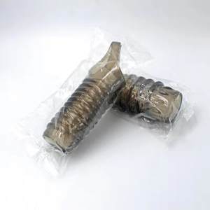 أغطية سيليكون قابلة لإعادة الاستخدام من قطعتين لتكبير القضيب وتعزيز الانتصاب وتأخير القذف للرجال - منتجات جنسية عالية الجودة - Product Image 6