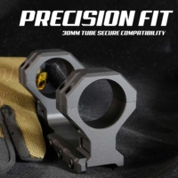Supports de lunette tactiques à dégagement rapide TYPHON Ranger Entry Precision - en configurations de 1 pouce ou 30 mm, compatibles avec diverses lunettes de visée télescopiques
