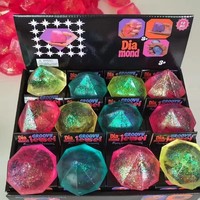 Juguete Antiestrés de Maltosa en Forma de Diamante, Colorido, de Nuevo Estilo, con Rebote Lento, para Descomprimir y Aliviar el Estrés