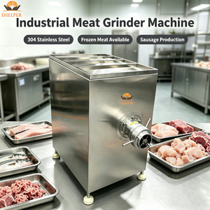 Broyeur à viande industriel haute capacité, machine à hacher en acier inoxydable 304 pour <span class=keywords><strong>porc</strong></span>, poulet, poisson, viande congelée, fabrication <span class=keywords><strong>de</strong></span> saucisses - Product Image 1
