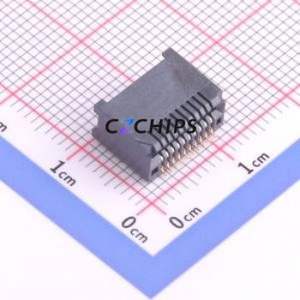 G72SK210C01 Optical Module Connector SMD,P=0.8mm Connector Socket ZSFP+ 20P Horizontal Mount/ Horizontal Mount - Product Image 1