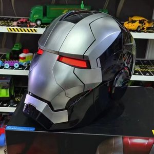 Versión Mejorada 2026 MK5 Mark5 Autoking, <span class=keywords><strong>Casco</strong></span> <span class=keywords><strong>de</strong></span> <span class=keywords><strong>Iron</strong></span> <span class=keywords><strong>Man</strong></span> con Control por Voz, <span class=keywords><strong>Automático</strong></span>, para Cosplay - Product Image 1