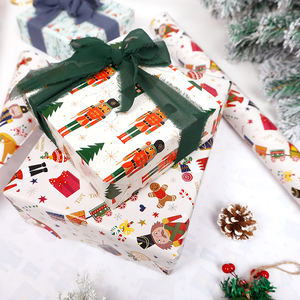 2025 Papel de regalo de Navidad 70*800 cm 8 Diseño Papel de regalo Envolturas de regalo - Product Image 2