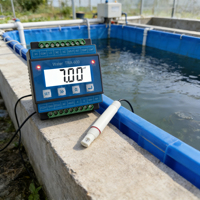 Online Automatischer Wasserqualitäts-Controller TRA-600 PH/ORP/TDS/EC Transmitter für Hydroponik, Schwimmbäder und Abwasser