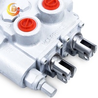 Vanne de frein hydraulique Junbao RD5200 à 2 leviers avec télécommande pour remorque, idéale pour les machines de levage