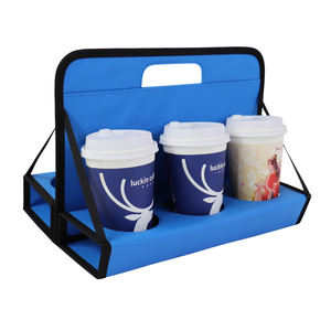 Porte-gobelets pliable réutilisable pour pique-nique, boîte de rangement portable, porte-boissons, porte-tasses à café - Product Image 2