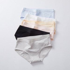 Ropa Interior de Algodón para Chicas, Estilo Hipster, Transpirable, Antibacteriana, para Uso Diario, Cintura Japonesa, Tipo Bikini para Estudiantes, Directo de Fábrica - Product Image 1