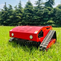 Tondeuse à gazon robotisée professionnelle Volnos Garden sans fil, à batterie, 4x4, pneus tout-terrain, prix