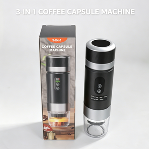 Cafetera de Cápsulas Inalámbrica con Estuche de Transporte y Batería Extraíble para Regalo Empresarial, Viajes, Oficina, Pesca, 15 Años de Experiencia de Fábrica - Product Image 6