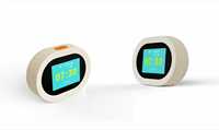 Assistant vocal intelligent IA, Alarme, Horloge minuteur, Écran tactile, Haut-parleur Wi-Fi, Lecteur de cartes TF/SD, Machine à bruit blanc avec 8 langues
