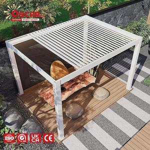 Pergola Retrattile da Esterno 12 <span class=keywords><strong>X</strong></span> <span class=keywords><strong>20</strong></span> con Tetto Regolabile Antipioggia per Giardino, Patio e Cortile - Product Image 1
