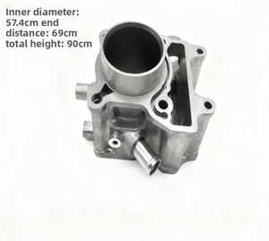 Kit de segments de piston de cylindre de moto haute performance avec revêtement céramique 57,4 mm Hon Da PCX150 ADV150 174cc - Product Image 6