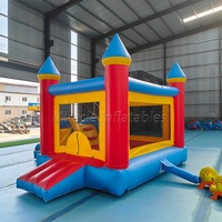 Château gonflable de jardin à louer, château de saut de qualité commerciale pour les fêtes d'enfants et le plaisir en famille