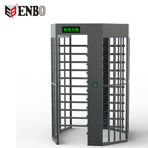 Tam Boy Turnike Kapısı Dış Mekan IP55 Su Geçirmez Paslanmaz Çelik Erişim Kontrol Sistemi RFID/Yüz Tanıma Arkadan Takılma Önleyici - Product Image 2
