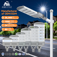 Support L/C payer AORUITAI Prix compétitif Aluminium Luminarias Public 50W 100W 150W 200W 250W 300W LED Réverbère