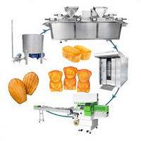 ORME Ligne de Production Entièrement Automatique de Cupcakes, Madeleines, Muffins Anglais et Génoises