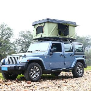 Carpa de Techo Moderna y Lujosa para Automóvil, Techo Rígido de Aleación de Aluminio con Escaleras, Carpa de Camping Plegable Impermeable Ultraligera para las Cuatro Estaciones - Product Image 1