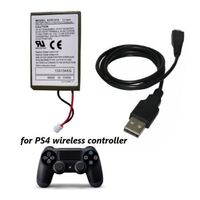 Batterie rechargeable 2026 pour manette PS4, alimentation pour PS3/PS5/PSP/GBA SP pour manette Wii U