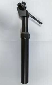 Tige de suspension télescopique en alliage d'aluminium pour <span class=keywords><strong>VTT</strong></span> avec commande par câble, course réglable 60-175 mm, diamètre 31,6/30,9 mm - Product Image 4