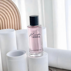 Wholesale Clear Round Perfume <b>Spray</b> Bottle Luxury 200ml Empty <b>Glass</b> Perfume Bottle With Custom Logo - Product Image 5