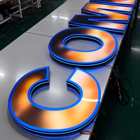 Letras 3D Gigantes Iluminadas del Fabricante con Programas RGB, Letras con Luces RGB, Letreros LED Programables