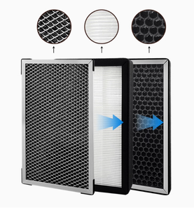 4/6/8/10 inch Hộp lọc tươi thông gió không khí <span class=keywords><strong>HEPA</strong></span> carbon lọc thanh lọc không khí PM2.5 Lọc - Product Image 5
