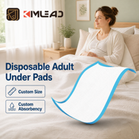 Protège-draps jetables post-partum Kimlead à haute absorption pour les salles de maternité et les jeunes mamans