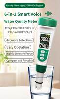 Testeur de qualité de l'eau multifonctionnel de haute précision Wanbang, PH TDS EC, fonction vocale, certifié CE ISO, plage 0-14, OEM disponible