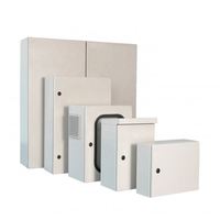 Boîtier en acier inoxydable pour distribution électrique extérieure étanche avec indice de protection IP66 et kit d'estampage métallique