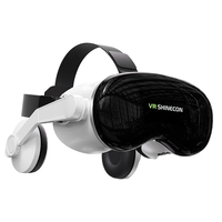 Lunettes de réalité virtuelle en promotion pour smartphones de 4,7 à 6,7 pouces, films 3D, lunettes VR Bluetooth avec écouteurs HiFi, boîte VR