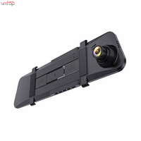 Zimtop Vente en gros Boîte noire de voiture Full HD 1080P Caméra de tableau de bord à double objectif 4.5 "Rétroviseur Caméra DVR de voiture Vision nocturne