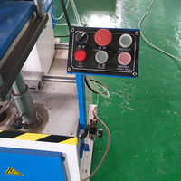 Fraiseuse en bout de profilé en pvc et en aluminium à prix d'usine upvc et machine de fabrication de fenêtres en aluminium